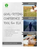Goal Setting Conference Tool for ELA