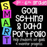 Goal Setting & Data Portfolio BUNDLE - SMART Goals for All