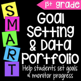 Goal Setting & Data Portfolio {First Grade}