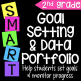 Goal Setting Data Portfolio or Data Notebook for Second Grade
