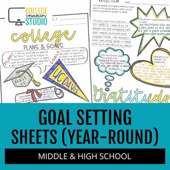Preview of Goal Setting | End of the Year Activities