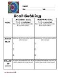 Goal Setting Form for Students