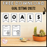 Student Goal Setting Sheets FREE DOWNLOAD