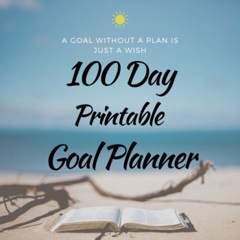 Preview of Goal Setting Goal Planner Goal Journal Goal Setting Goal Tracker Life Skills