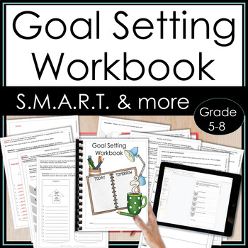 Preview of Goal Setting Graphic Organizers for SMART Goals