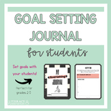 Goal Setting Journal For Students