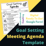 Goal Setting Meeting Agenda Template For Leadership Teams/