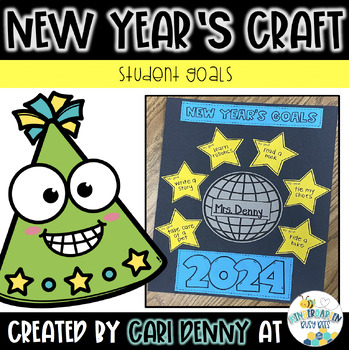 Preview of Goal Setting Activity | New Year's Craft