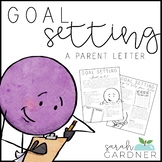 Goal Setting Parent Letter | Executive Functioning | Paren