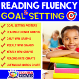 Reading Fluency & Goal Setting Posters, Charts & Graphs
