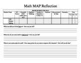 Goal-Setting Reflection Pages (aligned to NWEA-MAP test)