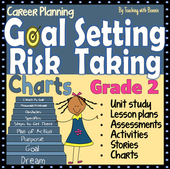 Preview of Goal Setting Career Development: Lesson Plans: Smart Goals: Grade 2