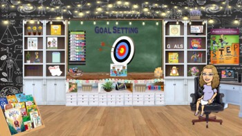 Preview of Goal Setting SEL Classroom (Google Slides & PowerPoint)