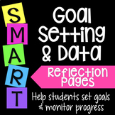 Goal Setting Sheets Reflection Pages, Action Steps, Progre