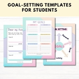 Goal Setting Sheets Students Setting Goals 