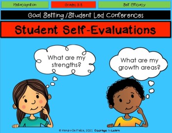 Preview of Goal Setting: Student Self Evaluation & Self Efficacy