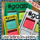 Goal Setting Templates Editable for All Subjects