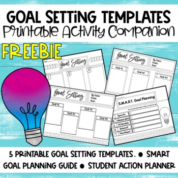 Preview of Goal Setting Templates