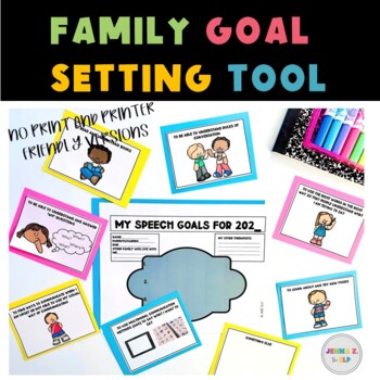 Preview of Goal Setting Tool for SLPs