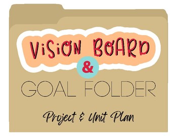 Preview of Goal Setting & Vision Board Unit for MS or HS