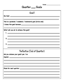 Goal Setting and Data Tracking for Students