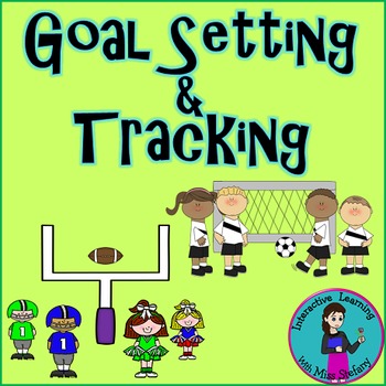 Preview of Goal Setting and Monitoring {Football AND Soccer themes}