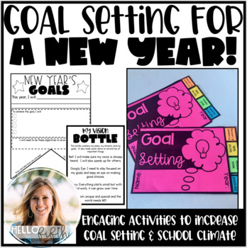 Preview of New Year Goal Setting for Student and School Growth