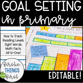 Preview of Goal Setting in Primary