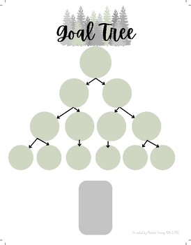 Preview of Goal Tree Worksheet