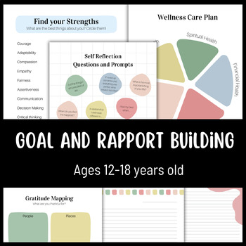 Preview of Goal and Rapport Building Packet