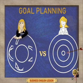 Preview of Goal planning - ESL adult business conversation lesson