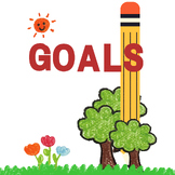 Goals 2024 Worksheet for ESL or Emergent Readers