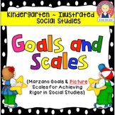 Goals and Scales for Kindergarten {Social Studies, Kid Fri