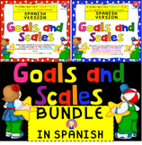 Goals and Scales BUNDLE in SPANISH - NOT Florida's BEST Standards