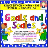 Goals and Scales for Kindergarten {Math} - NOT Florida's B