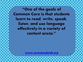 Goals of Common Core in Music Classroom
