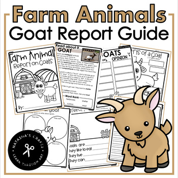 Preview of Farm Animal Report Guide on Goats Non Fiction
