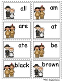 Gobble Gobble Kindergarten Sight Word Card Game