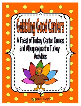 Preview of Gobbling Good Turkey Center Activities