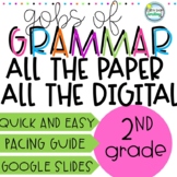 Gobs of Grammar 2nd Grade ALL THE PAPER AND DIGITAL in one BUNDLE