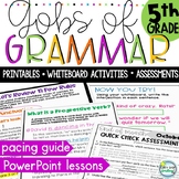 5th Grade Grammar No Prep Lessons Whiteboard Activities and Worksheets