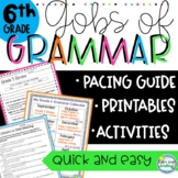 6th Grade Grammar ~ Common Core Aligned