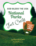 God Bless the USA National Parks Fact Cards