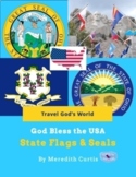 God Bless the USA States Flags & Seals
