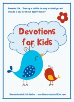 Preview of God Loves a Cheerful Giver - Devotions for Kids