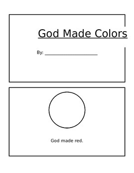 Preview of God Made Colors