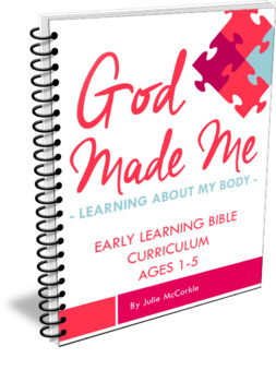 Preview of God Made Me: Early Learning Bible Curriculum | Toddler | Homeschool Preschool
