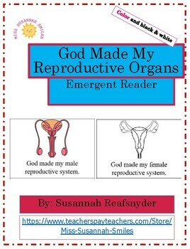 Preview of God Made Reproductive Organs, Emergent Reader
