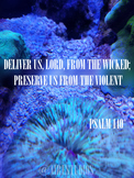 God Mindfullness Inspiration Psalm 140