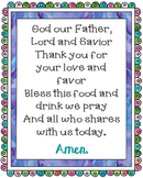 God Our Father Prayer Poster | Bulletin Board Art | Memory Work